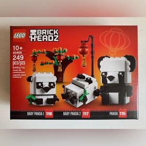 LEGO Brickheadz Chinese New Year Pandas Set 40466